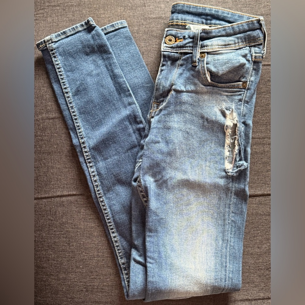 &Denim women’s low waist skinny jeans